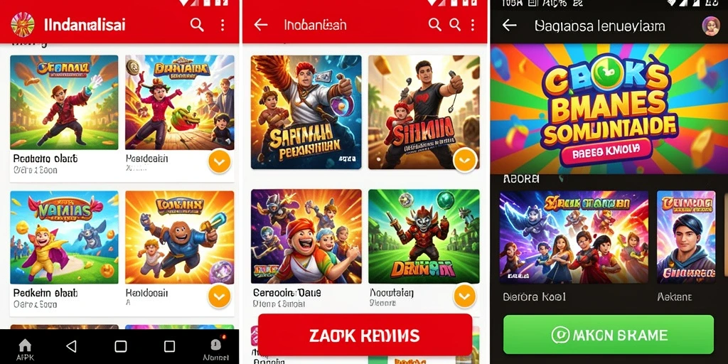 magnet33 - Screenshoot karakter yang bisa dimainkan dan fitur menarik.